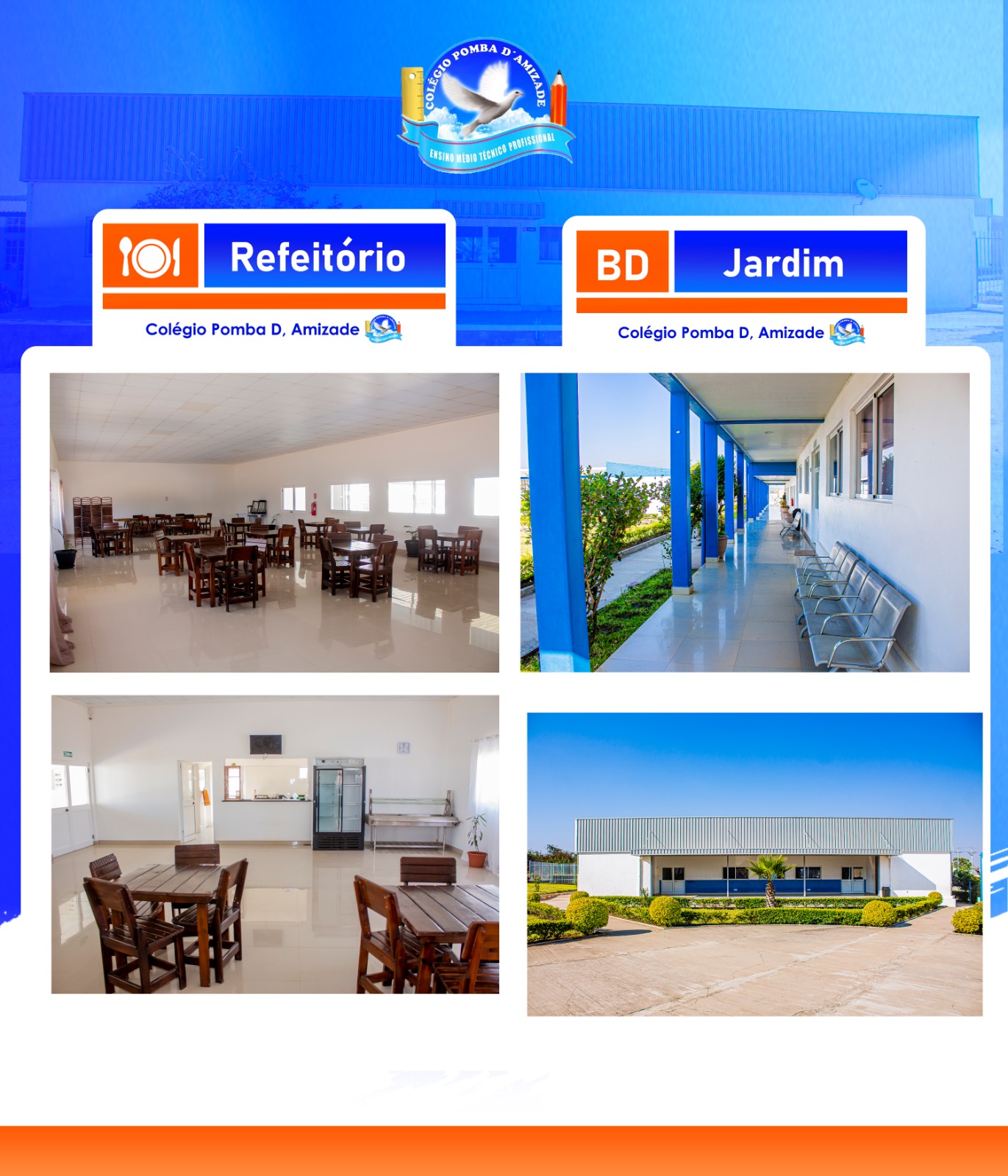 Refeitório e Jardim